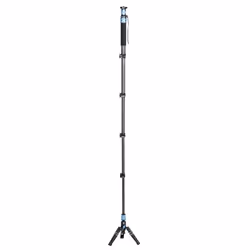 Sirui P-325FL 1/4, 3/8" Aluminium, Charbon Noir