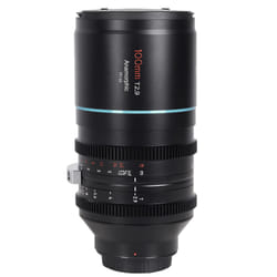 Sirui Venus 100mm T2.9 1.6x Objectif de cinéma Noir