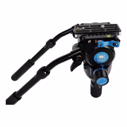 Sirui SVH15 tête de trépieds Noir Aluminium 1/4, 3/8" Fluide - Vue supplémentaire 2