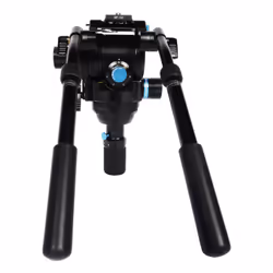 Sirui SVH15 tête de trépieds Noir Aluminium 1/4, 3/8" Fluide - Vue supplémentaire 4