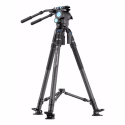 Sirui SVS75 + SVH15 Pro Rapid, 3 pieds, Noir, Gris, 168 cm, 7,6 kg