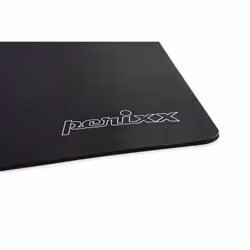 Perixx DX-1000XL, Noir, Gris, Monochromatique, Tissu, Caoutchouc, Tapis de souris de jeu