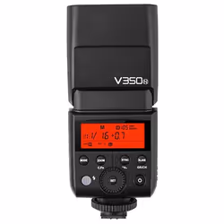 Godox V350N, 1,7 s, 16 canaux, 290 g, Flash compact
