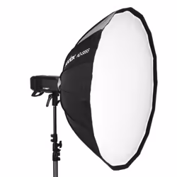 Godox Boîte à lumière parabolique AD-S85S 85cm avec support pour AD400PRO, Noir, Blanc, Godox AD300Pro, 400Pro, ML60, 85 cm,  ...