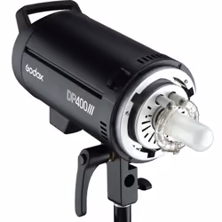 Godox DP400III unité de flash pour studio photo 400 Ws 1/2000 s Noir