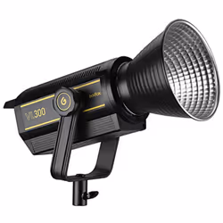 Godox VL300, 300 W, 77000 lux, 5400 K, 5800 K, Noir, Secteur