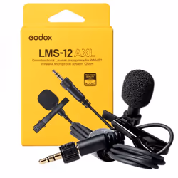 Godox LMS-12 AXL microphone Noir Microphone Lavalier/boutonnière - Vue supplémentaire 7