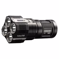 Lampe torche - NITECORE - TM28 - 6000 lm - Rechargeable - 4 LEDs Cree XHP35 HI - Noir
