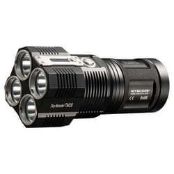 Lampe torche - NITECORE - TM28 - 6000 lm - Rechargeable - 4 LEDs Cree XHP35 HI - Noir