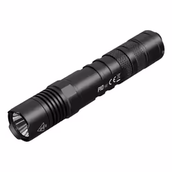 Nitecore P10 V2, Lampe de poche tactique, Noir, Aluminium, Boutons, 1 m, 2 m
