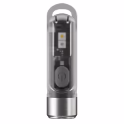 Nitecore TIKI GITD, Lampe porte-clés, Gris, Polycarbonate (PC), Acier inoxydable, Boutons, 1 m, IP66