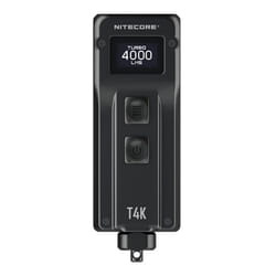 Nitecore T4K torche et lampe de poche Noir Lampe porte-clés LED