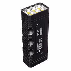 Nitecore TM12K torche et lampe de poche Noir Lampe de poche tactique LED