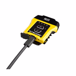 Nitecore NU11 torche et lampe de poche Noir, Jaune Lampe frontale