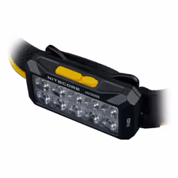 Nitecore HU2000 torche et lampe de poche Noir, Jaune Lampe frontale LED