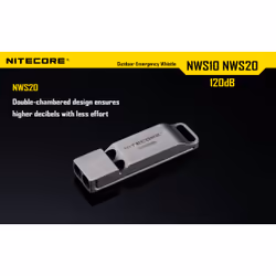 Nitecore NWS10 sifflet d'urgence - Vue supplémentaire 8