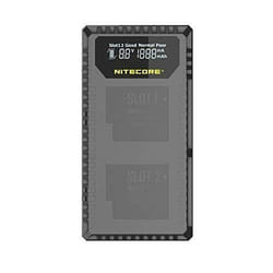 Nitecore UGP5 chargeur de batterie Batterie de caméra numérique CC