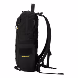 Nitecore BP18 sac à dos Sac à dos de voyage Noir Nylon, Polyester