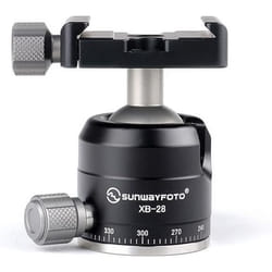 Rotule Sunwayfoto XB-28 Super compact et résistant