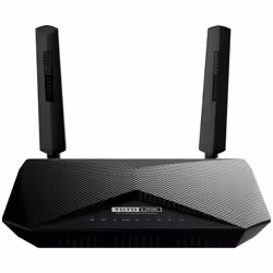 TOTOLINK LR1200 Router WiFi AC1200 Dual Band, Wi-Fi 5 (802.11ac), Bi-bande (2,4 GHz / 5 GHz), Ethernet/LAN, 4G, Noir, Routeur