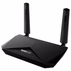 TOTOLINK LR1200 Router WiFi AC1200 Dual Band routeur sans fil Fast Ethernet Bi-bande (2,4 GHz / 5 GHz) 4G Noir