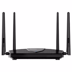 TOTOLINK X5000R AX1800 WIRELESS DUAL BAND GIGABIT ROUTER vlan routeur sans fil Gigabit Ethernet Bi-bande (2,4 GHz / 5 GHz) Noir