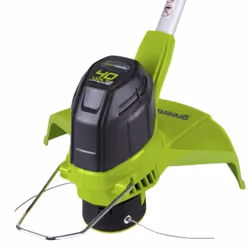 Greenworks G40LT 30 cm Batterie Noir, Vert, Argent