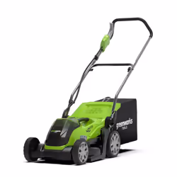 Greenworks G40LM35, Tondeuse à gazon poussée, 500 m², 35 cm, 2 cm, 7 cm, 400 m²