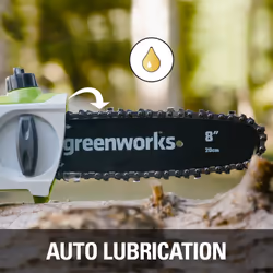 Unité de scie à perche Greenworks G24PS20K2; 24 V; 1x2,0 Ah accu. - Vue supplémentaire 4