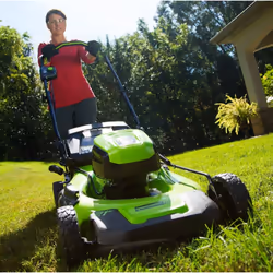 Faucheuse sans fil Greenworks GD60LM46HP; 60 V (sans batterie et chargeur)