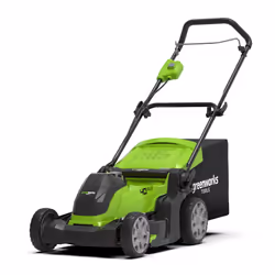 Greenworks G40LM41, Tondeuse à gazon poussée, 600 m², 41 cm, 2,5 cm, 8 cm, 300 m²