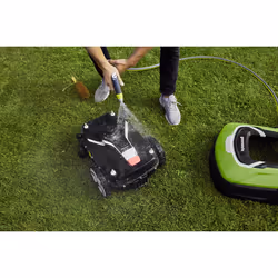 Greenworks 2505507 tondeuse à gazon Tondeuse à gazon robot Batterie Noir, Vert - Vue supplémentaire 5