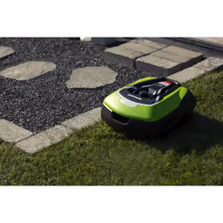 Greenworks 2505507 tondeuse à gazon Tondeuse à gazon robot Batterie Noir, Vert - Vue supplémentaire 6