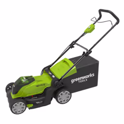 Greenworks 2504707UB tondeuse à gazon Tondeuse à gazon poussée Batterie Vert - Vue supplémentaire 4