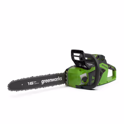 Greenworks 2005807, 40 cm, Sans brosse, 76,2 / 8 mm (3 / 8"), Vert, 0,2 L, Batterie