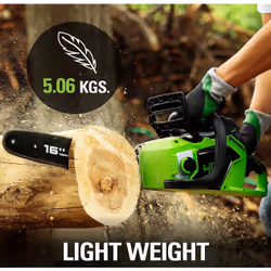 Greenworks 2005807 tronçonneuse 40 W Vert - Vue supplémentaire 10