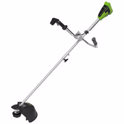 Greenworks GR2105707, Coupe-bordures, Fil de nylon, Poignée arrondie, 2 mm, Vert, 40 cm