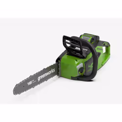 Greenworks GD40CS18, Sans brosse, 35 cm, 1,3 mm, 20 m/s, 76,2 / 8 mm (3 / 8"), Noir, Vert
