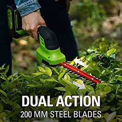 Haie et cisaillement d'herbe Greenworks G24SHT; 24 V (sans batterie et chargeur) - Vue supplémentaire 5
