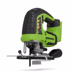 Greenworks GD24JS, Poignée supérieure, Noir, Vert, Sans brosse, CE, 3000 spm, 10 cm