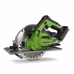 Greenworks GD24CS, Bois, Noir, Vert, Sans brosse, 18,4 cm, 4500 tr/min, 6,3 cm