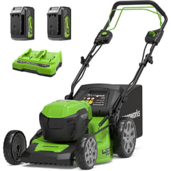 Tondeuse à gazon automotrice sans fil Greenworks GD24X2LM46SPK4x; 2x24 V; 2x4,0 Ah accu.