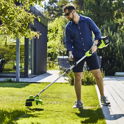 Coupe-gazon Greenworks GD24X2LT; 2x24 V (sans batterie et chargeur)