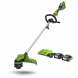 Coupe-gazon Greenworks GD24X2LTK2x; 2x24 V; 2x2,0 Ah accu.