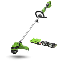 Coupe-gazon Greenworks GD24X2LTK2x; 2x24 V; 2x2,0 Ah accu.