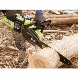 Tronçonneuse Greenworks GD24X2CS36; 2x24 V; 36 cm rail de guidage (sans batterie et chargeur)