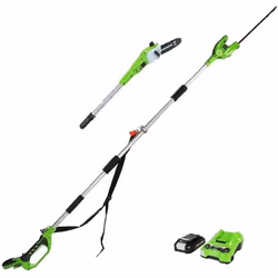 Outil de jardin multifonctionnel Greenworks G24PSHK2; 24 V; 1x2,0 Ah accu.