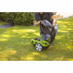 Greenworks 2513107 tondeuse à gazon Tondeuse à gazon robot Batterie Noir, Vert - Vue supplémentaire 6