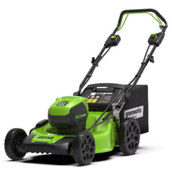 Greenworks GD60LM51SP tondeuse à gazon Tondeuse à gazon poussée Batterie Noir, Vert