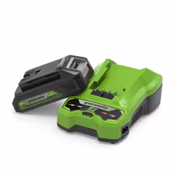 Batterie Greenworks GSK24B2; 24 V; 2,0 Ah; Li-ion + Chargeur